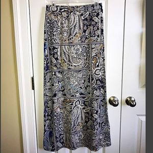 Women's Floral Maxi Skirt size Medium